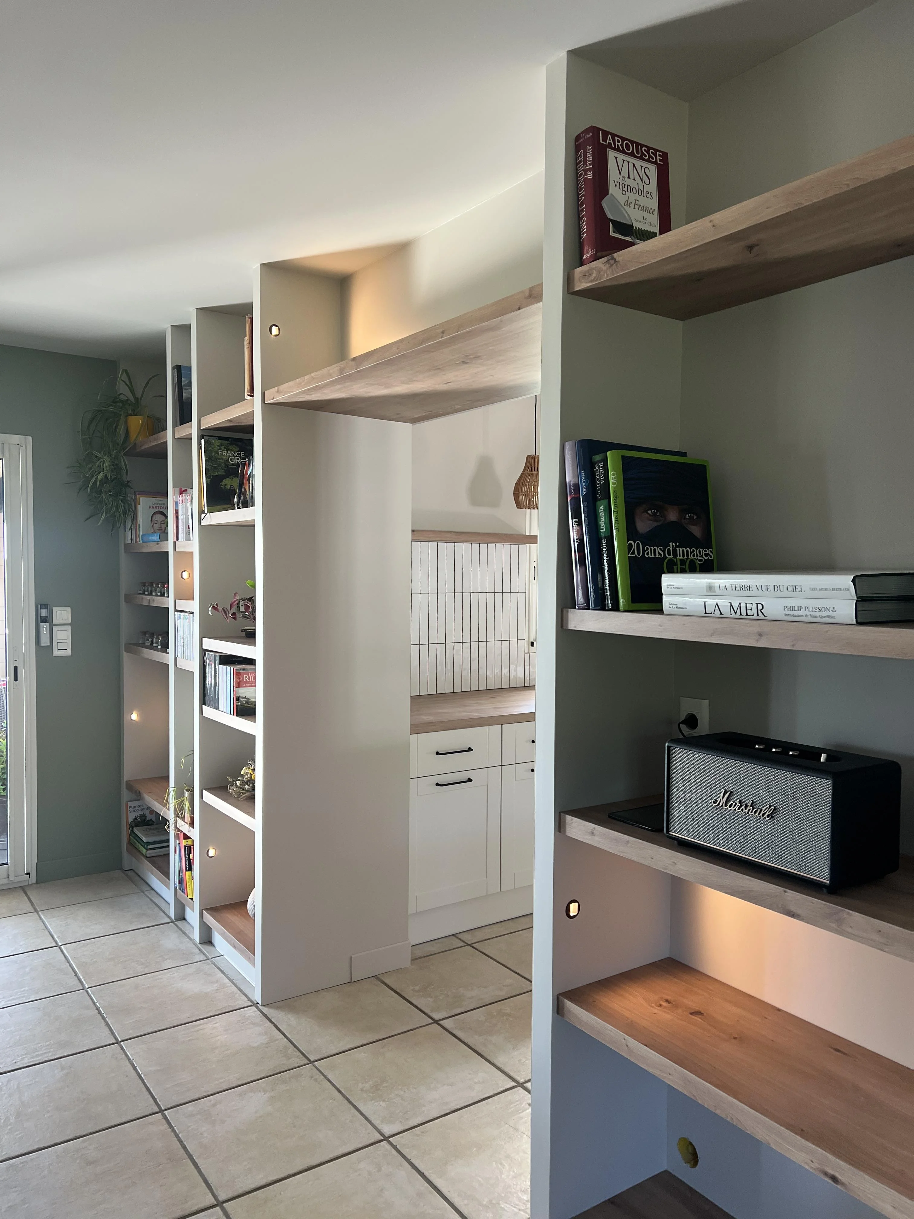 Cuisine & bibliothèque intégrée - Poitiers (86)